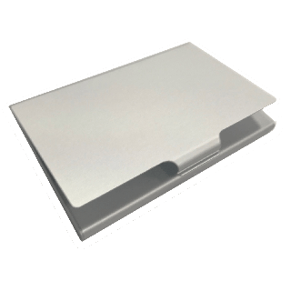 Porte carte de visite métallique AT4