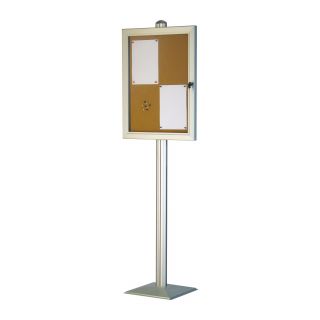 Vitrine liège sur pied 4A4 CB4A4