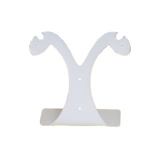 Présentoir de boucles CONM31 en plastique givré