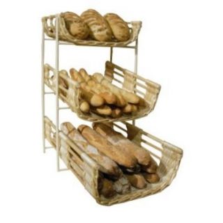 Etagère de comptoir osier 3 niveaux PC81