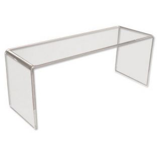 Podium plexiglas U rectangle 100 x 100 x 250 mm