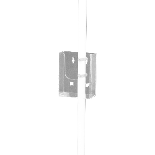 Porte brochures 1/3 A4 341 pour stand de démonstration