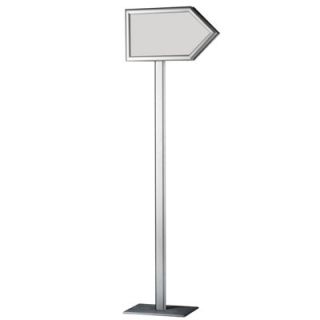 Porte visuel A4 sur pied FLECHA4