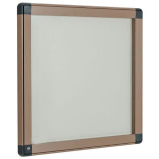 Vitrine d'extérieur SERATAN 6A4 avec porte battante en PMMA