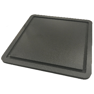 Socle PVC noir pour cube 15 x 15 x 15 cm SCLPVCBK15