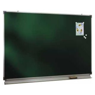 Tableau d'écriture émaillé vert NF 100 x 120 cm