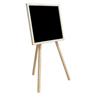 Tableau ardoise sur pied BOISP1