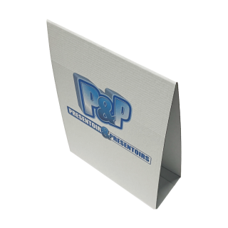 Chevalet carton A4 vertical TENTCARD personnalisé