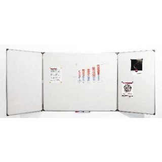 Triptyque éco émaillé blanc 120 x 300 cm