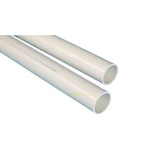 Visuel de Tube PVC 17-19 mm blanc avec et sans refente