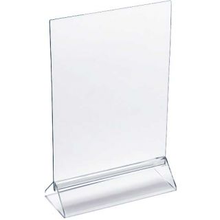 Présentoir en plexiglas de visuel A5 V150