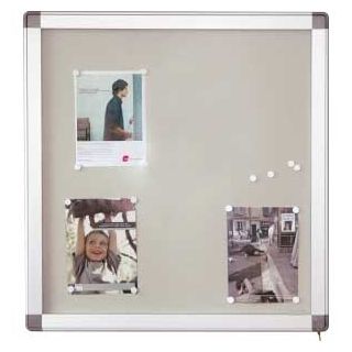 Vitrine intérieure fond métal RADMETPMMA 4A4