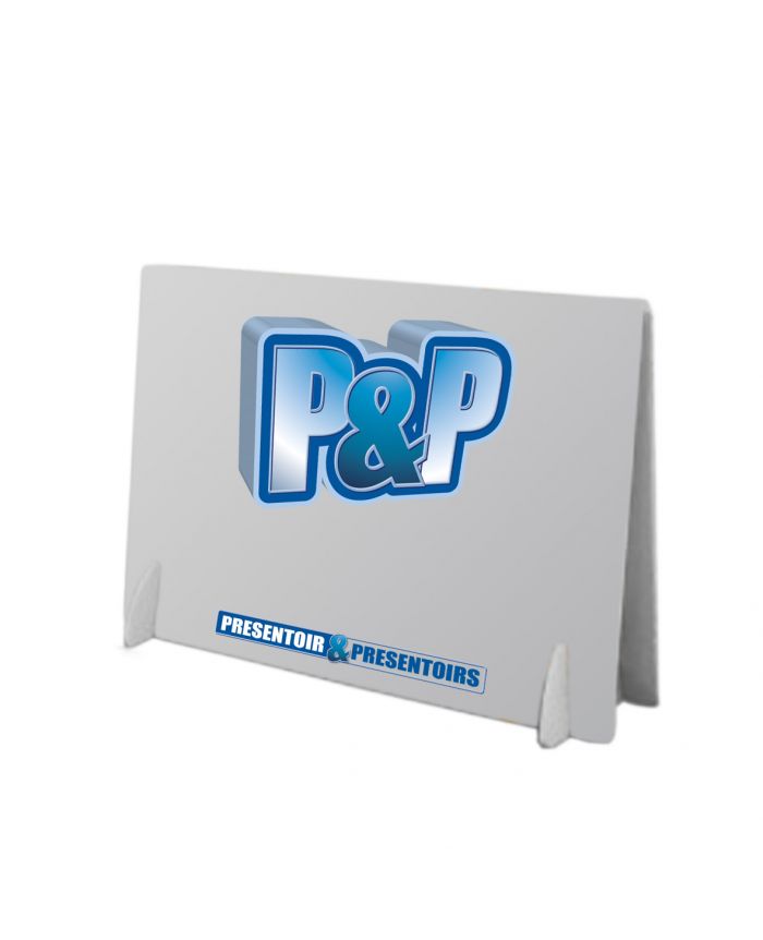 chevalet A4 PVC à personnaliser