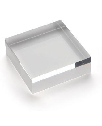 Bloc plexiglas d'agencement 75 x 25 x 75 mm