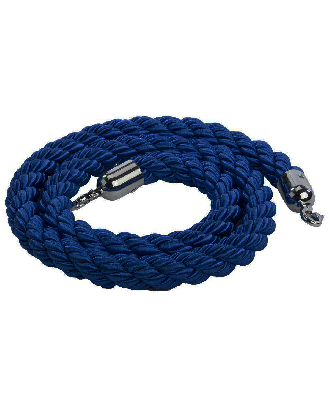 Corde pour poteau coloris bleu
