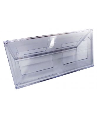 Chevalet porte nom plexiglas 100 x 220 mm PPK776